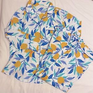 Print Fresh - Lemon Zest Women’s PJs - Size M
